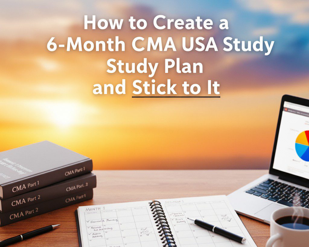 How to Create a 6-Month CMA USA Study Plan and Stick to It