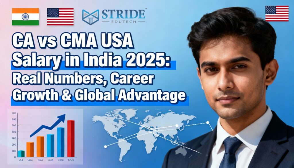 CA vs CMA USA Salary in India 2025: Real Numbers, Career Growth & Global Advantage