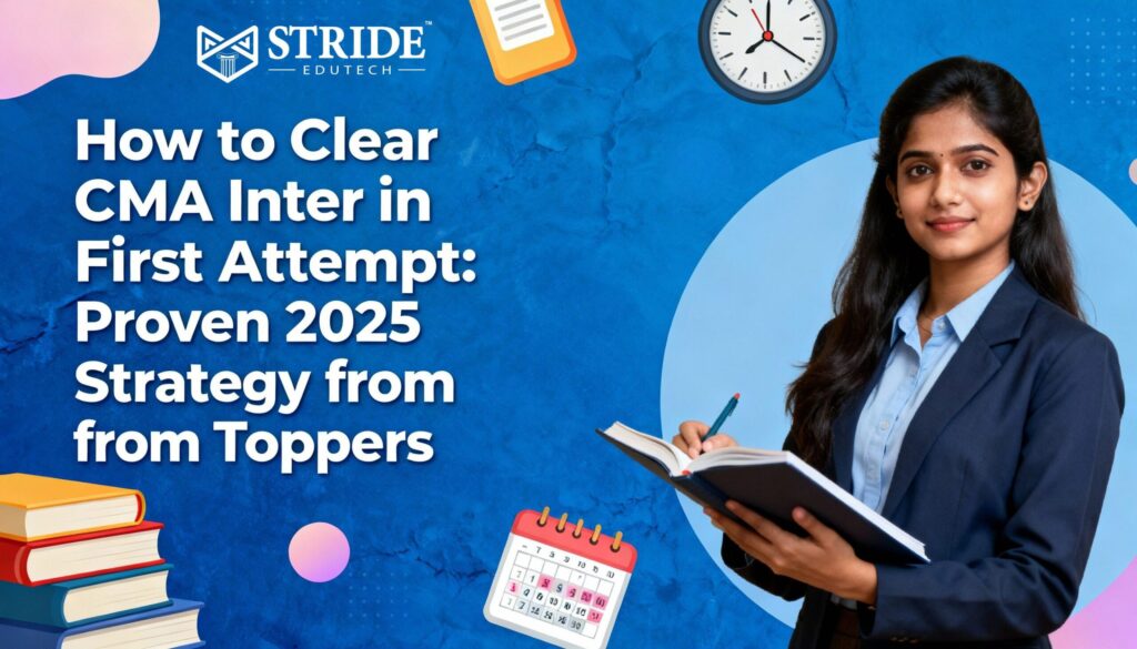 How to Clear CMA Inter in First Attempt: Proven 2025 Strategy from Toppers