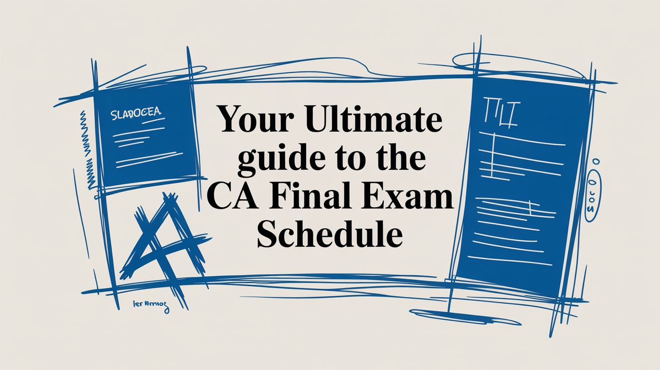 Your Ultimate Guide to the CA Final Exam Schedule: A Mentor-Led Path to Success
