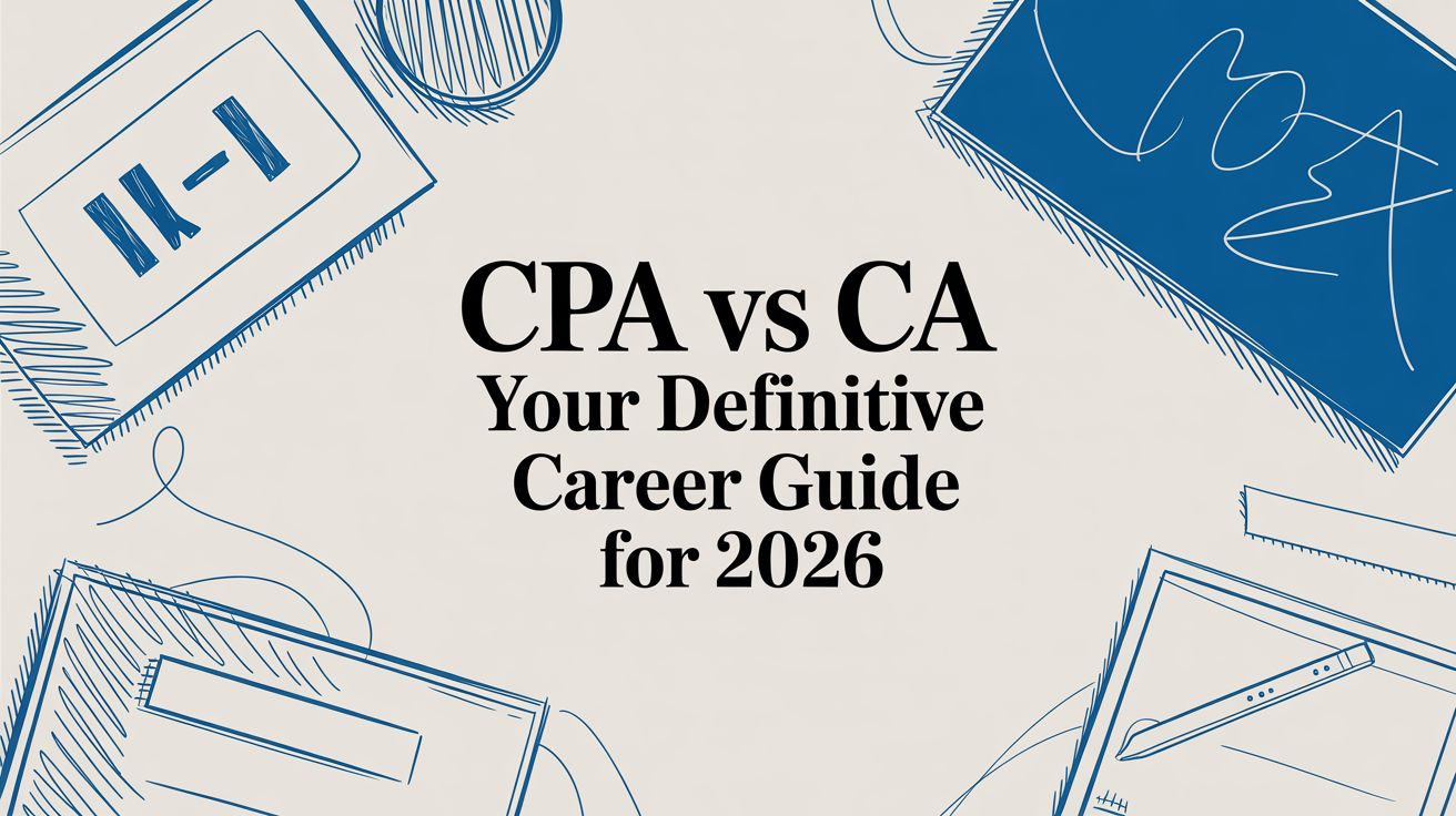 CPA vs CA: Your Definitive Guide to Exam Success & Global Careers