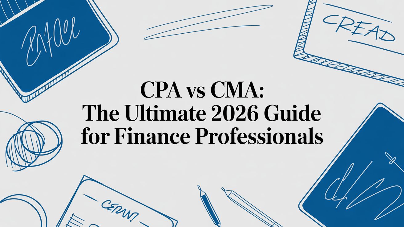 CPA vs CMA: The Ultimate 2026 Guide to Exam Success for Finance Professionals