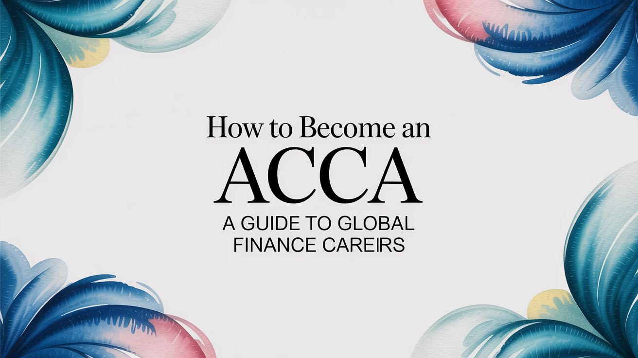 How to Become an ACCA: Your Definitive Guide to a Global Finance Career