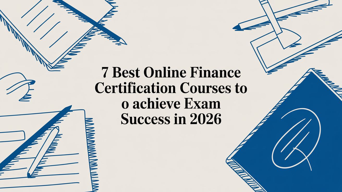 7 Best Online Finance Certification Courses to Achieve Exam Success in 2026