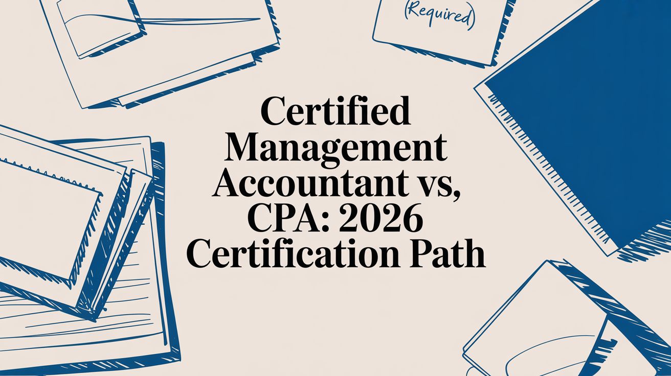Certified Management Accountant vs CPA: Your 2026 Path to Exam Success