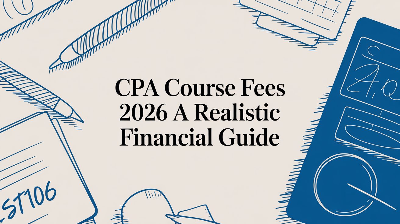 CPA Course Fees 2026: A Mentor-Led Guide to Your Smartest Career Investment