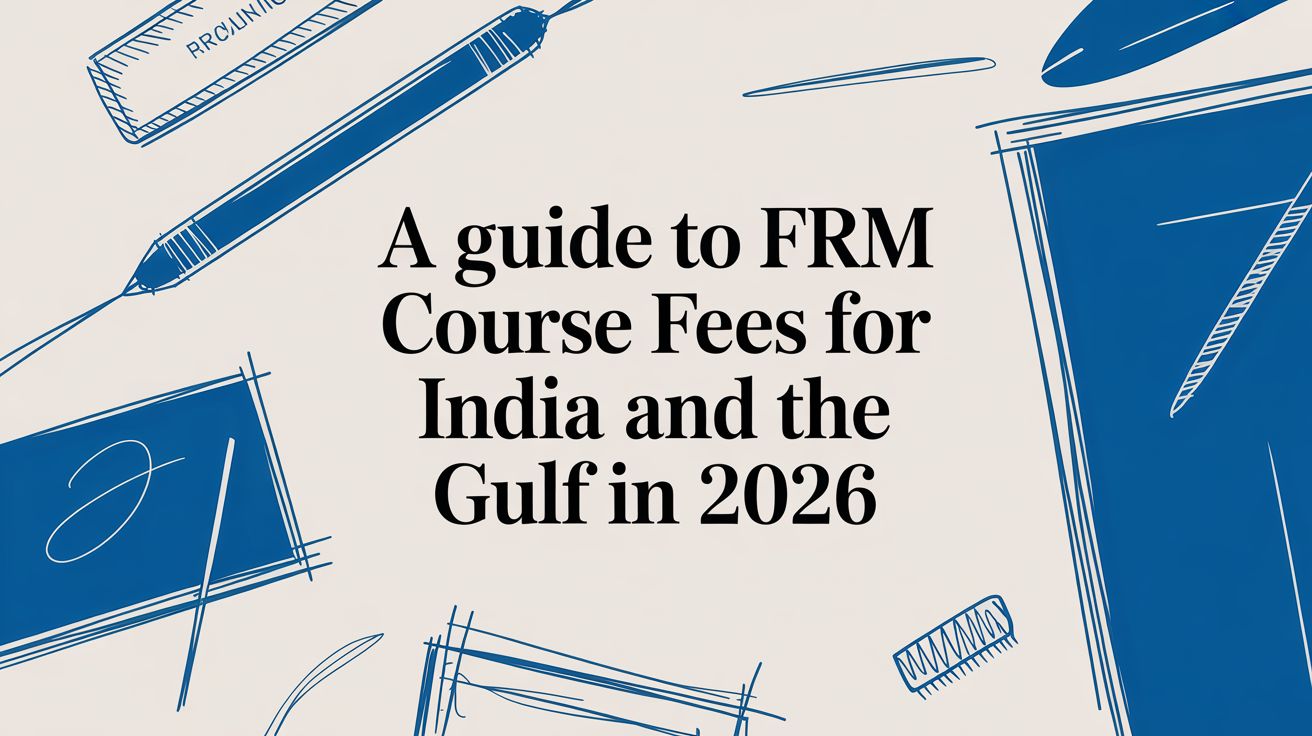 A Guide to FRM Course Fees for India and the Gulf in 2026